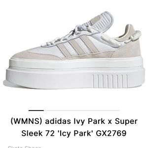 adidas Ivy Park x Super Sleek 72 'Icy Park' women’s size US 8.5 UK 6.5